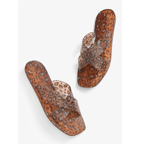 Maurices Shoes - Leopard Jelly Sandals
